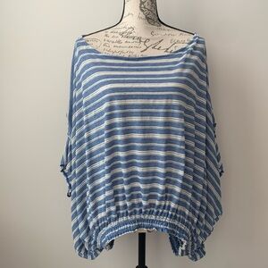 Free People Mesh Off-Shoulder Top